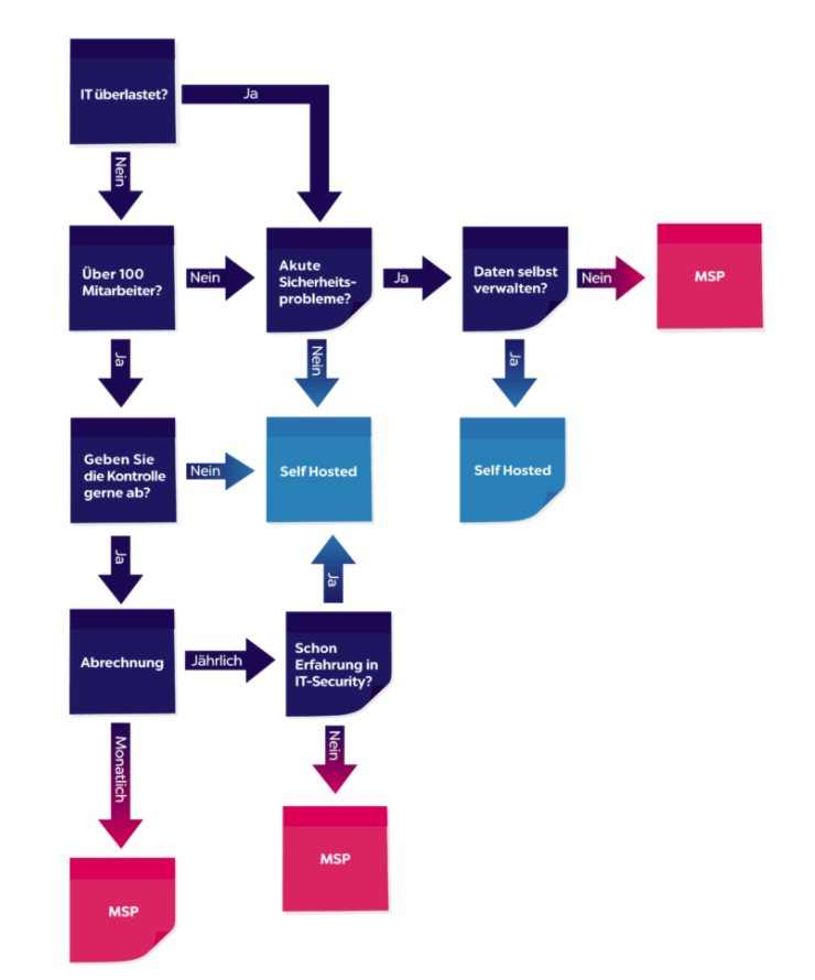 Self-hosted or MSP 